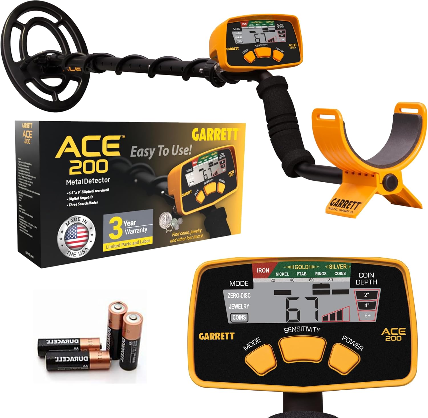 Garrett ACE 200 metal detector
