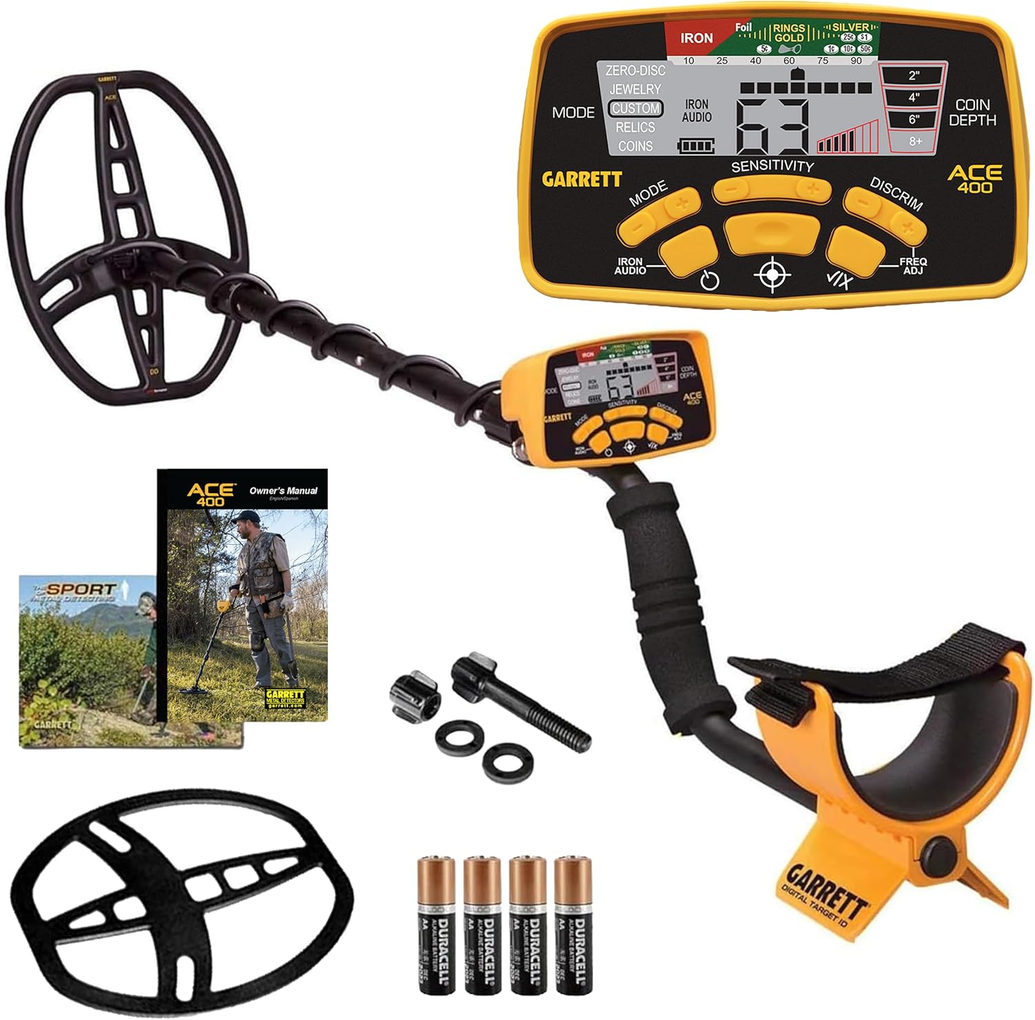 Garrett ACE 400 metal detector