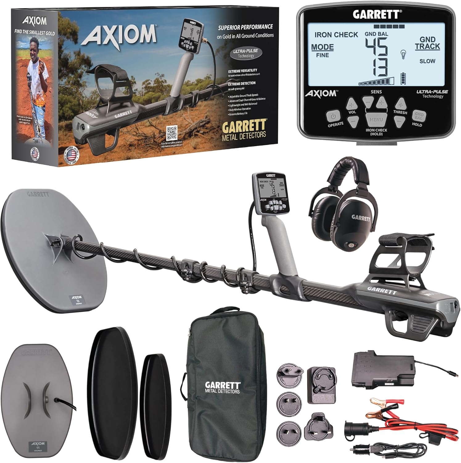 Garrett Axiom metal detector