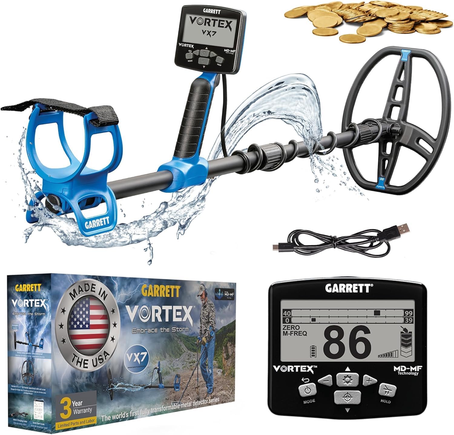 Garrett VX7 metal detector